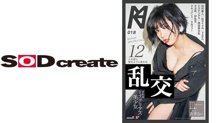 12人の男に物のように扱われ乱交されるミステリアス美少女 吉手るい