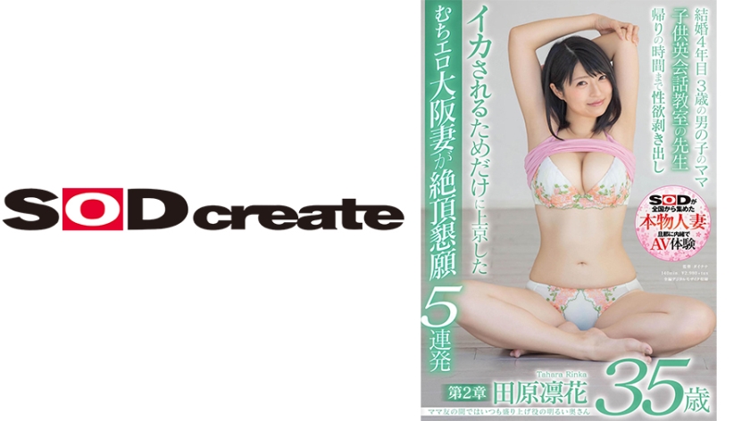 ママ友の間ではいつも盛り上げ役の明るい奥さん 田原凛花 35歳 第2章 帰りの時間まで性欲剥き出し イカされるためだけに上京したむちエロ大阪妻が絶頂懇願5連発
