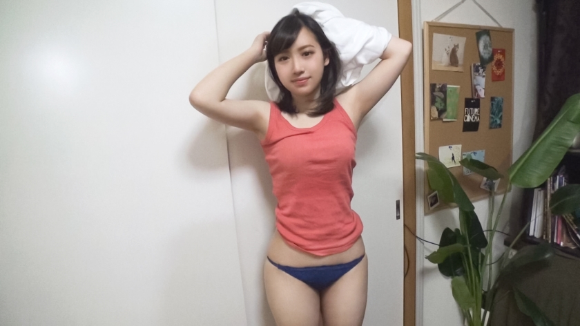 仲良しの彼氏とのHが大好き！でもAVは別腹！ラーメン女子が恥ずかしそうに地味イキする姿に胸キュン♪ 応募素人、初AV撮影 74