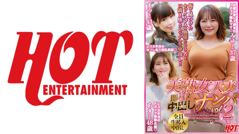 美熟女人妻 即ハメ中出しナンパ Vol.2 美熟女3名