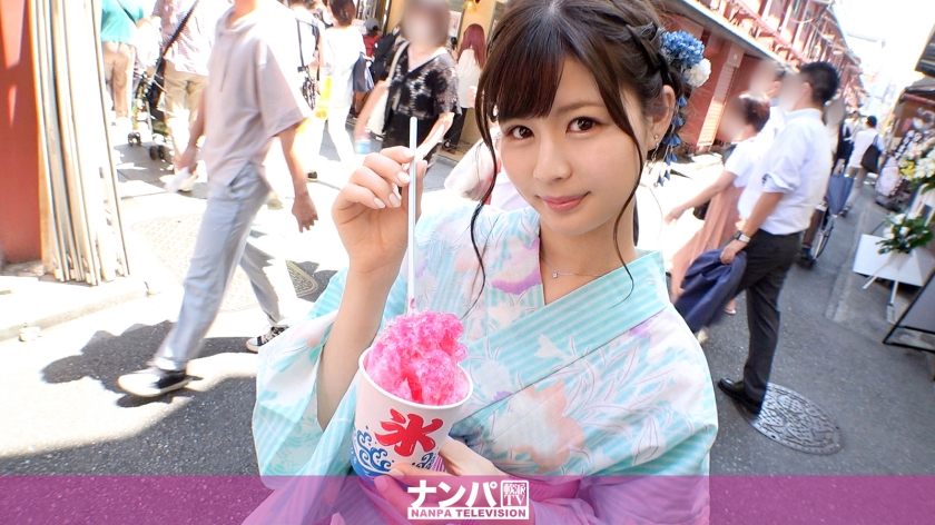 マジ軟派、初撮。 1849 【高校教師の休日】浅草で見つけた浴衣女子をナンパ！はだけさせると妙にエロい浴衣マジック！他人には見せられないあられもない姿で感じまくってしまうのだった！