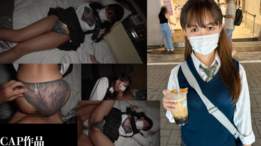 恵まれた体格を持つ陸上特待生の褐色女子に人生初めての中出し。